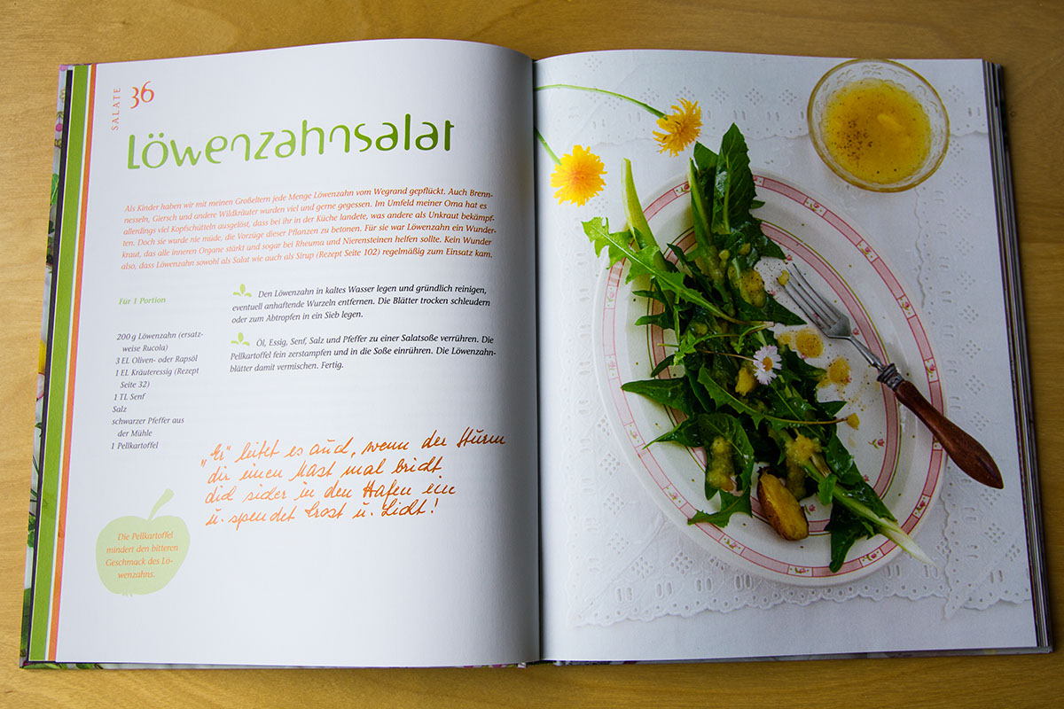 Löwenzahnsalat
