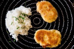 Mehr über den Artikel erfahren Schafkäse-Zwiebel Laibchen