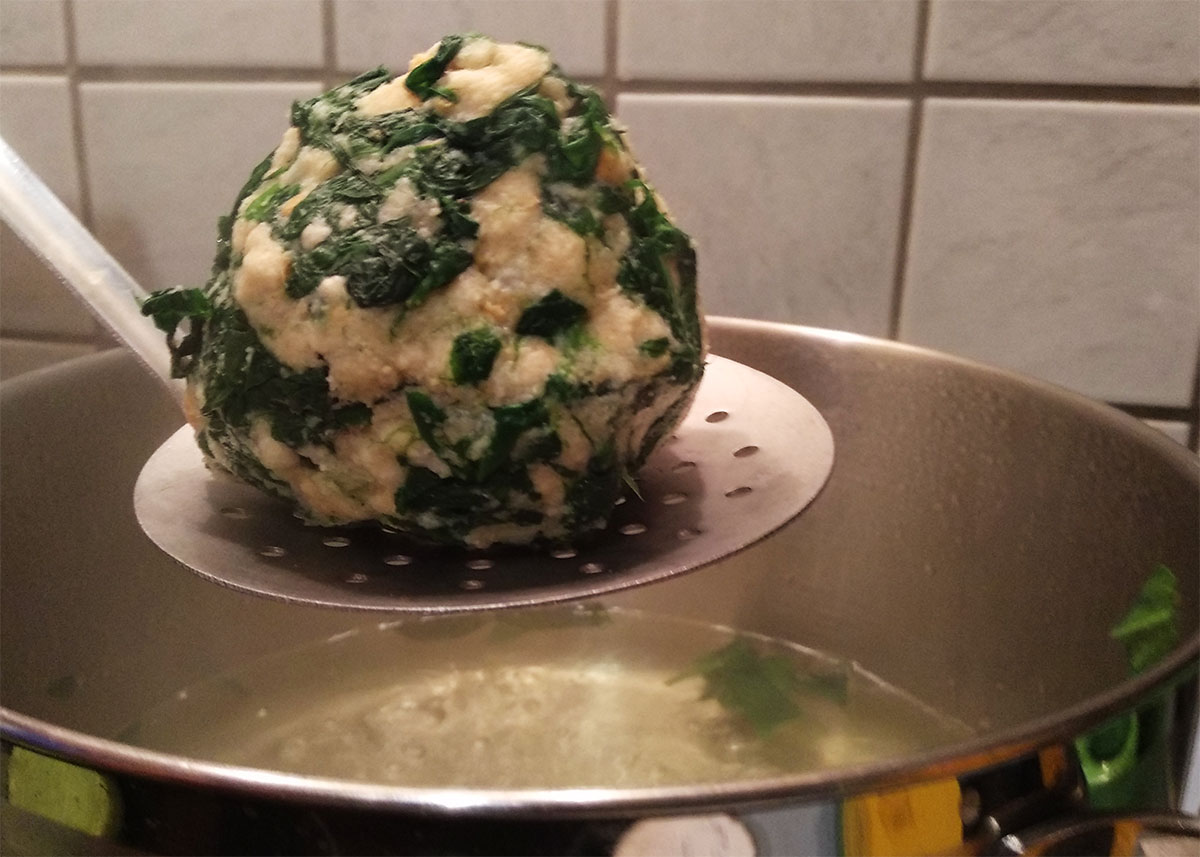 Bärlauchknödel