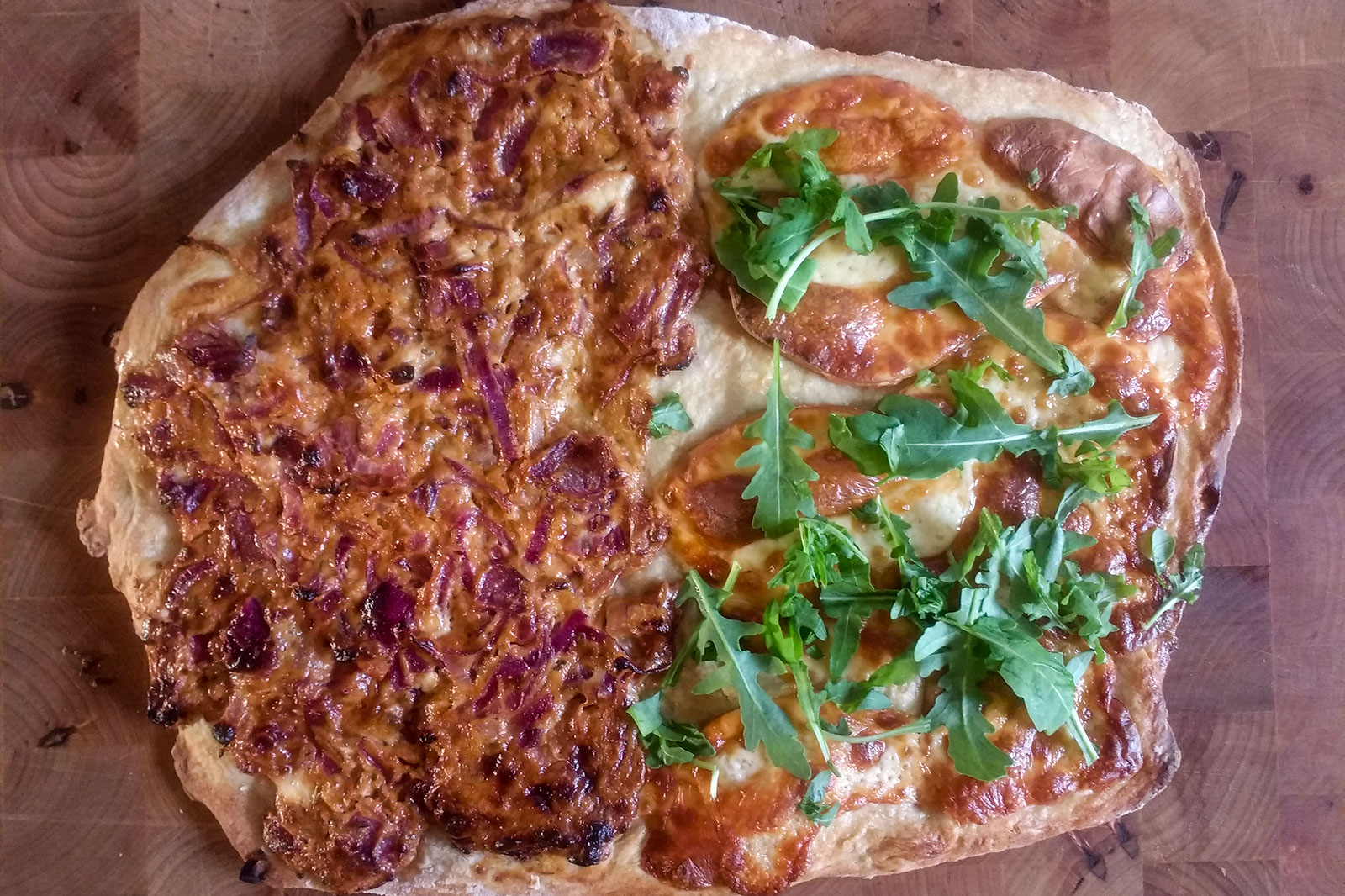 Flammkuchen Dreierlei