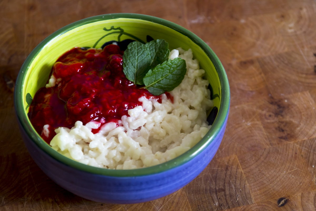 Kokosmilchreis mit Himbeeren - Aloi! Alles was lecker ist!