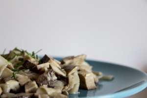 Read more about the article Kokonudeln mit Tofu und Champignon