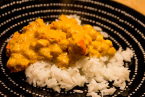 Read more about the article Kichererbsen Kürbis Korma