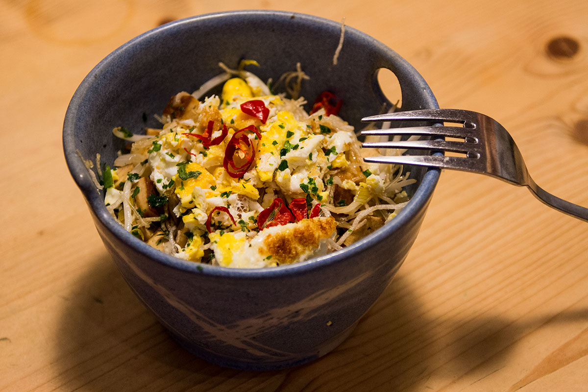 Mee Grob - Thailändischer knuspriger Salat