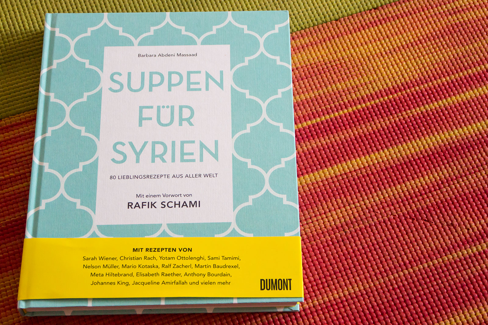 Das Titelbild vom Buch: Suppen für Syrien