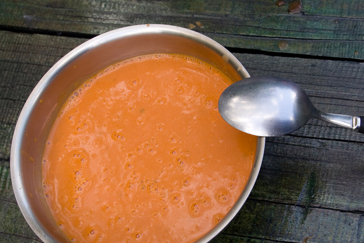 tomatenkokossuppe