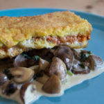 Tramezzini Piccata mit Pilzragout