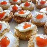 Leckere Cookies mit Gänseblümchen